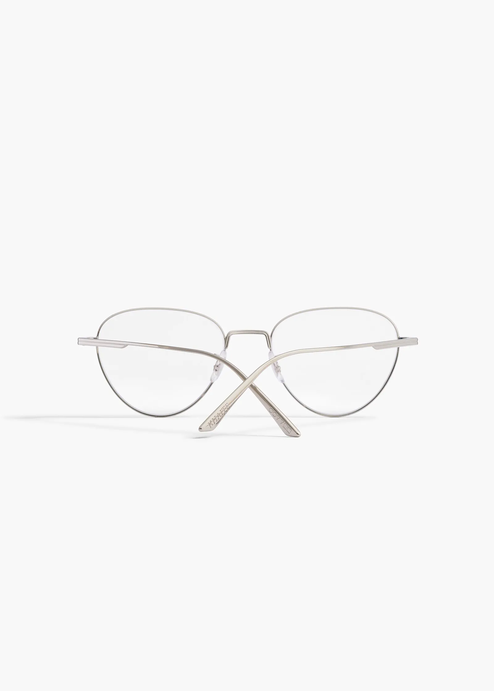 Khaite Eyewear-x Oliver Peoples 1991RX in Silver