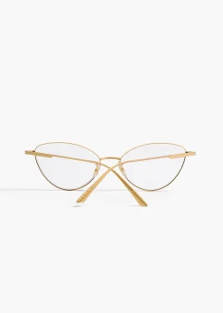 Khaite Eyewear-x Oliver Peoples 1998RX in Gold