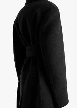 Khaite Outerwear & Coats-Lea Coat in Black