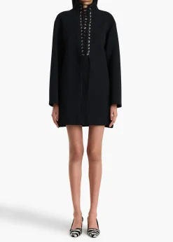 Khaite Leather|Dresses-Lee Dress in Black