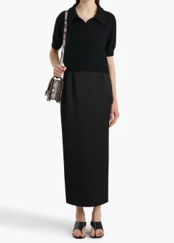 Khaite Knitwear-Leni Sweater in Black