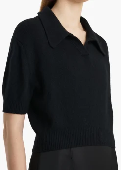 Khaite Knitwear-Leni Sweater in Black