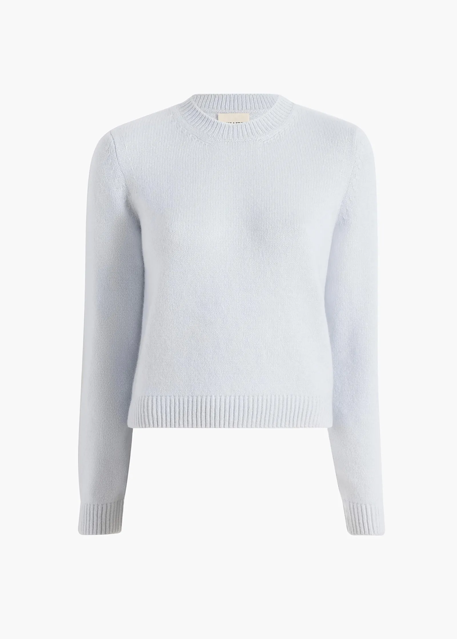 Khaite Knitwear-Leta Sweater in Ice Blue