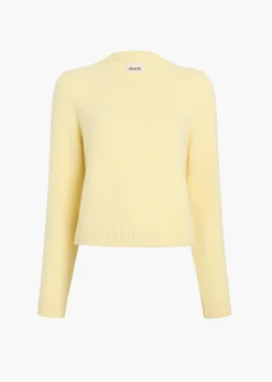 Khaite Knitwear-Leta Sweater in Zest