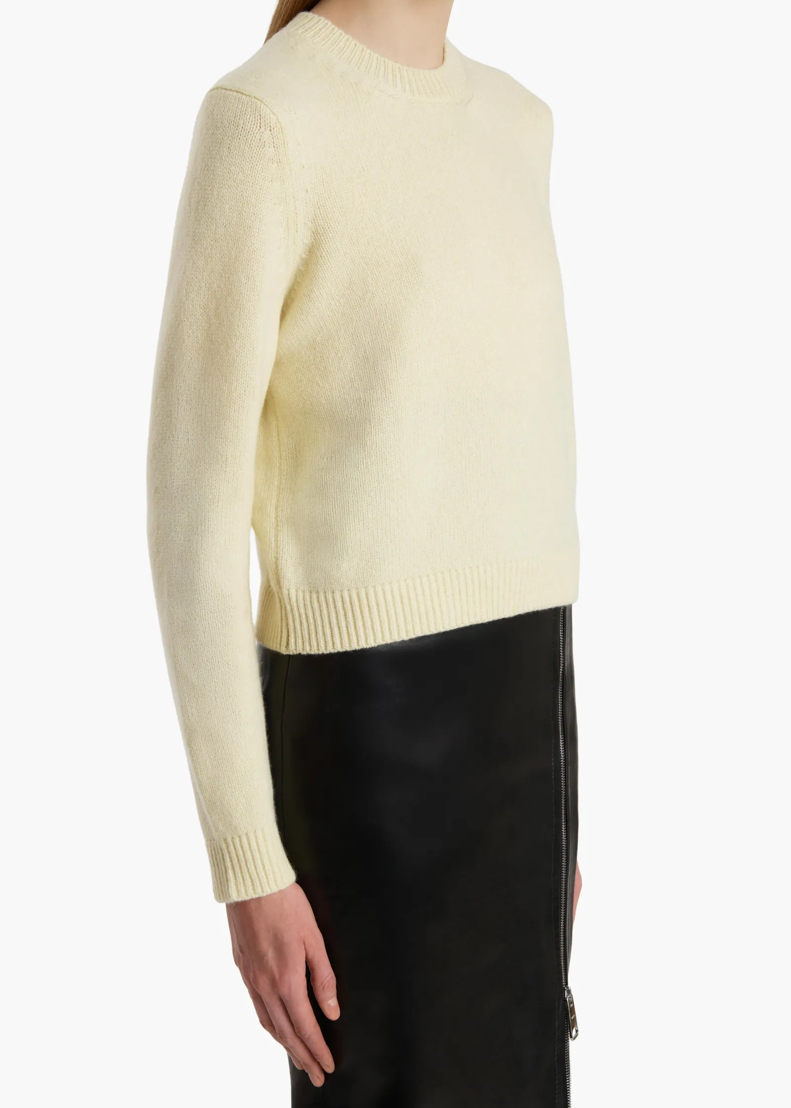 Khaite Knitwear-Leta Sweater in Zest