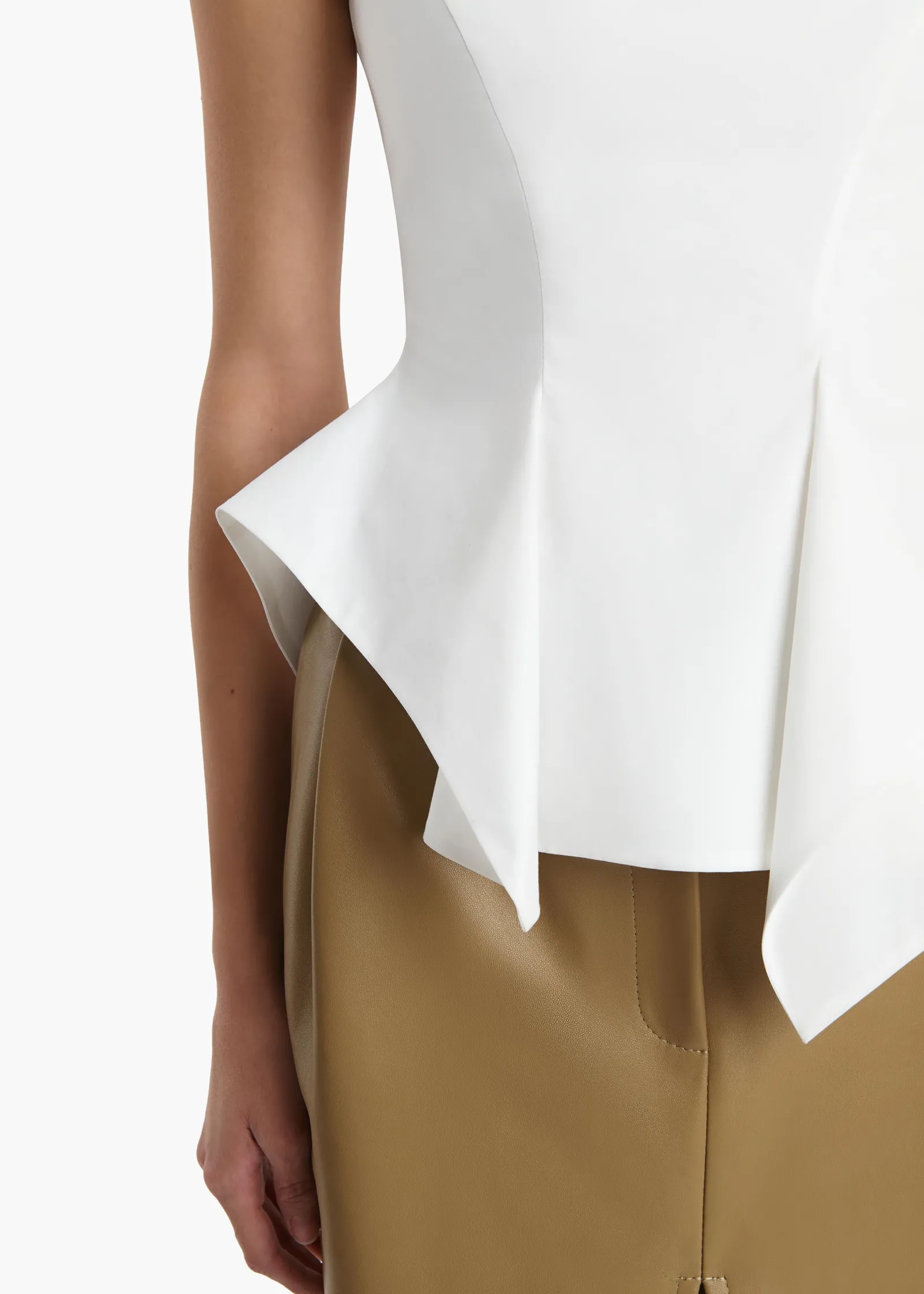 Khaite Shirts & Tops-Loa Top in Chalk