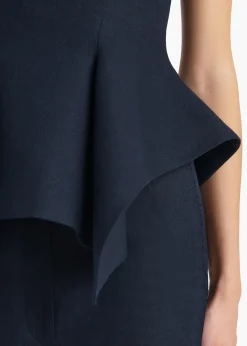 Khaite Shirts & Tops-Loa Top in Dark Navy