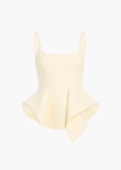 Khaite Shirts & Tops-Loa Top in Natural