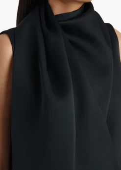 Khaite Shirts & Tops-Loe Top in Black