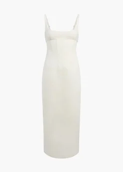 Khaite Dresses-Lotte Dress in Cream