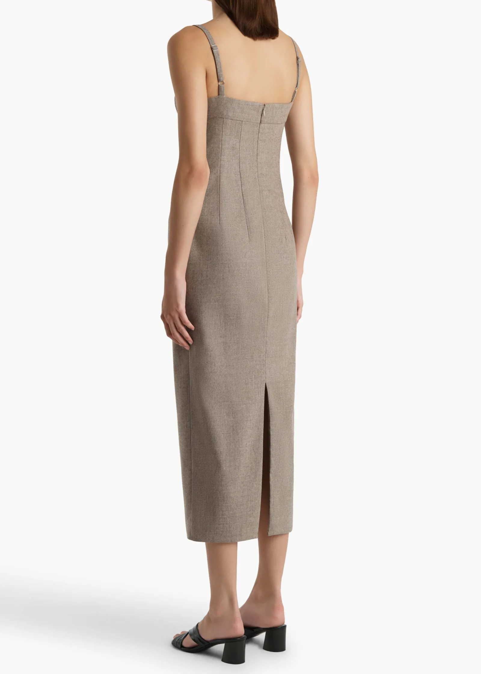 Khaite Dresses-Lotte Dress in Sepia