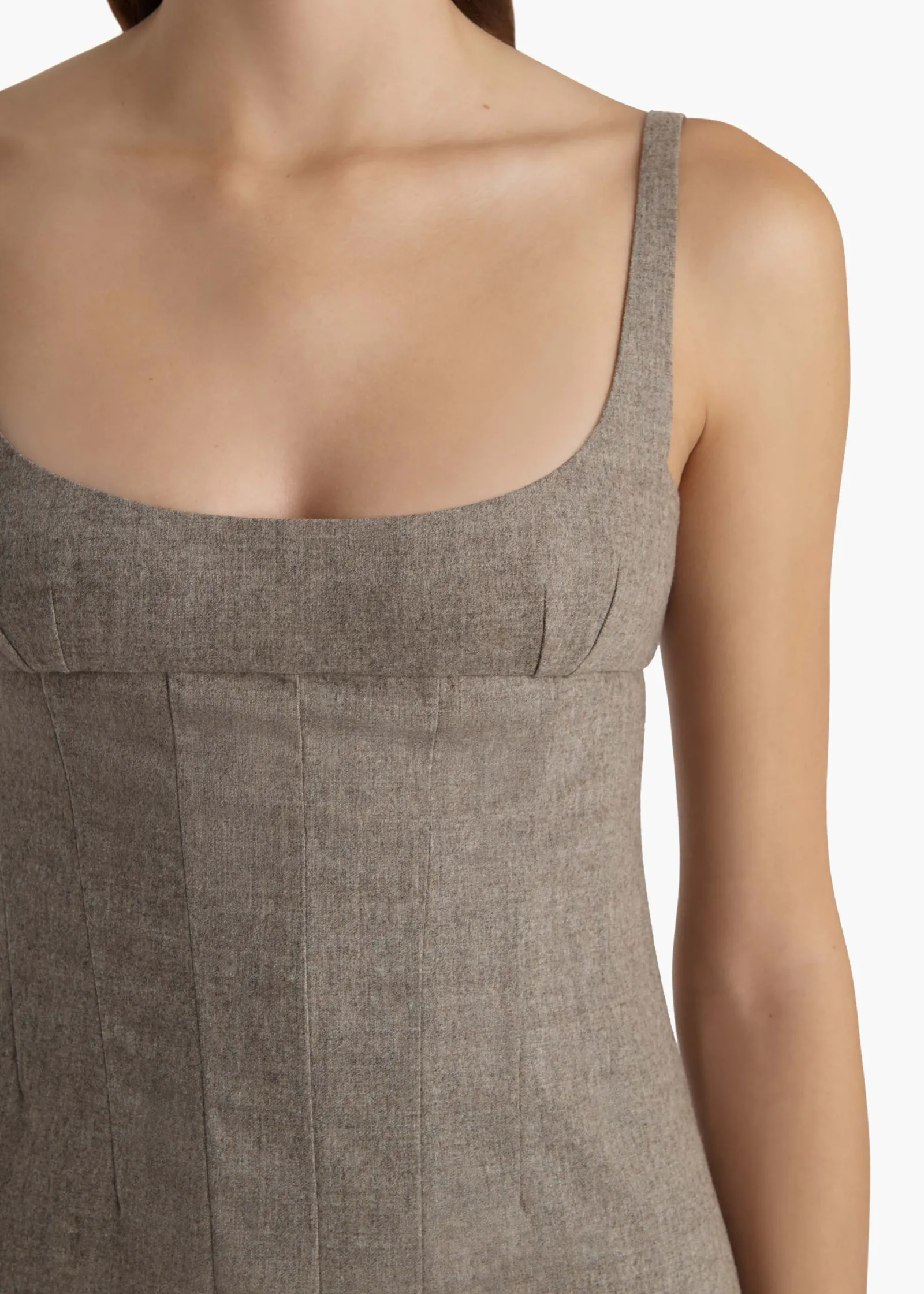 Khaite Dresses-Lotte Dress in Sepia