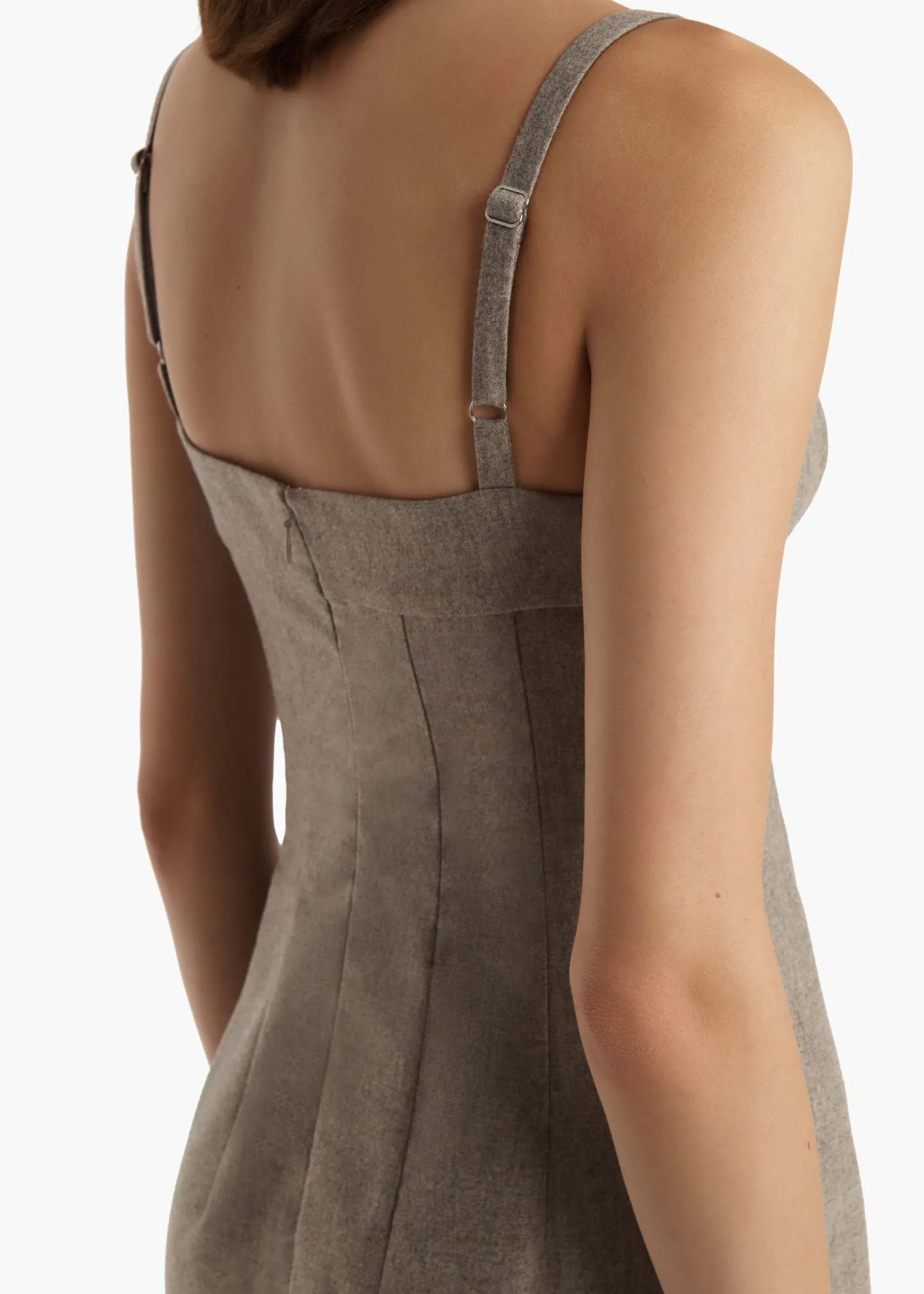 Khaite Dresses-Lotte Dress in Sepia