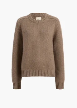 Khaite Knitwear-Mae Sweater in Barley