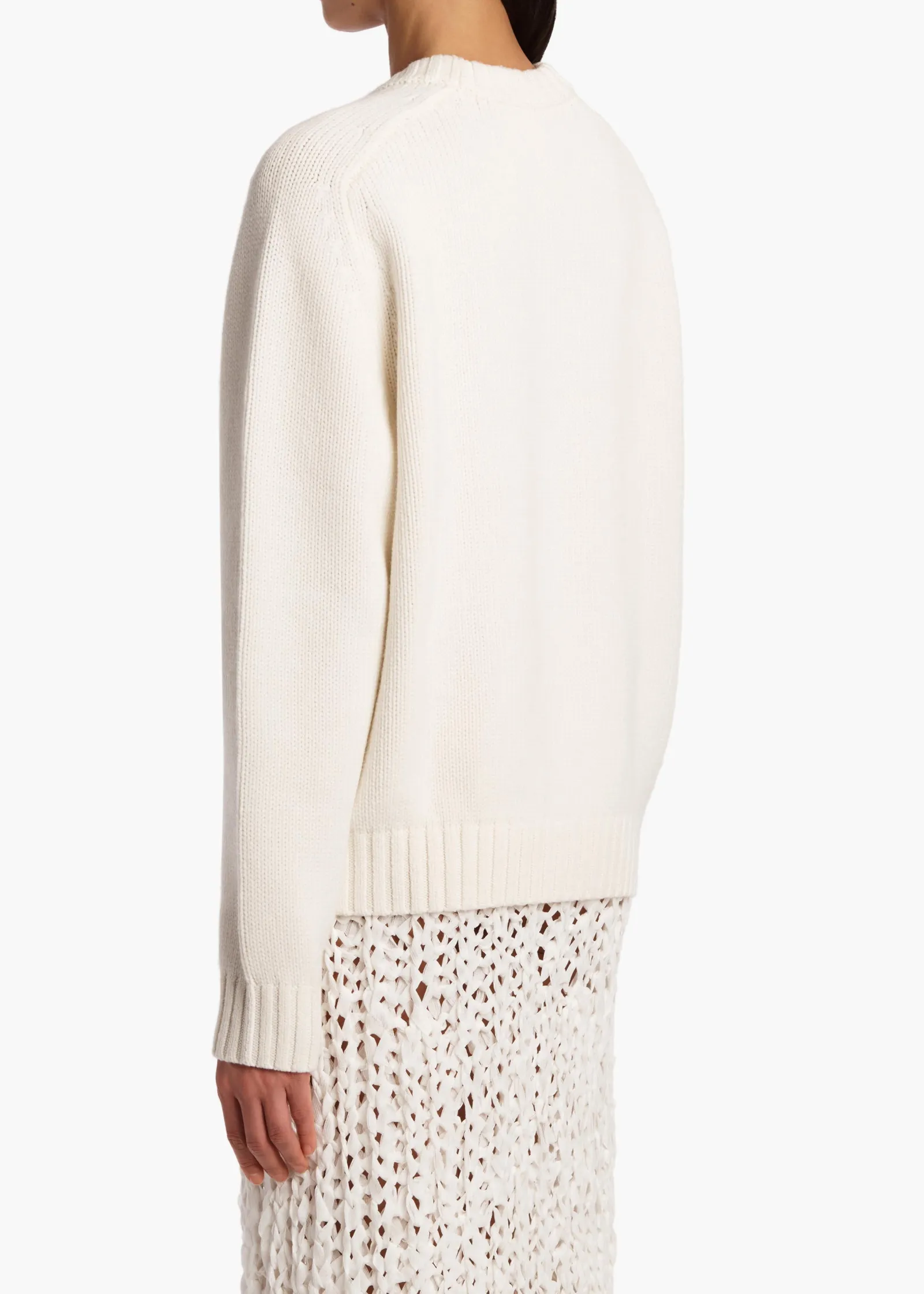 Khaite Knitwear-Mae Sweater in Glaze