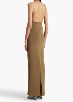 Khaite Dresses-Mahi Dress in Carob