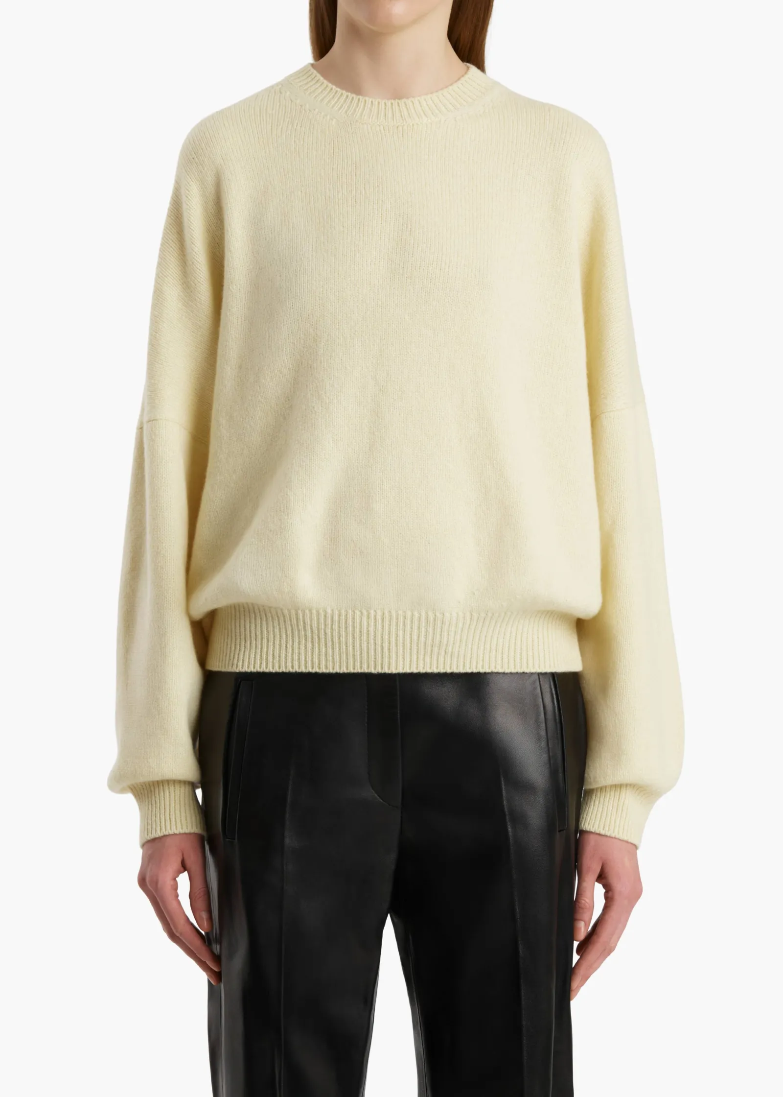 Khaite Knitwear-Margaux Sweater in Zest