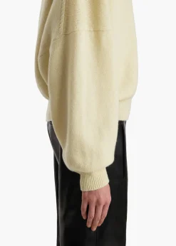 Khaite Knitwear-Margaux Sweater in Zest