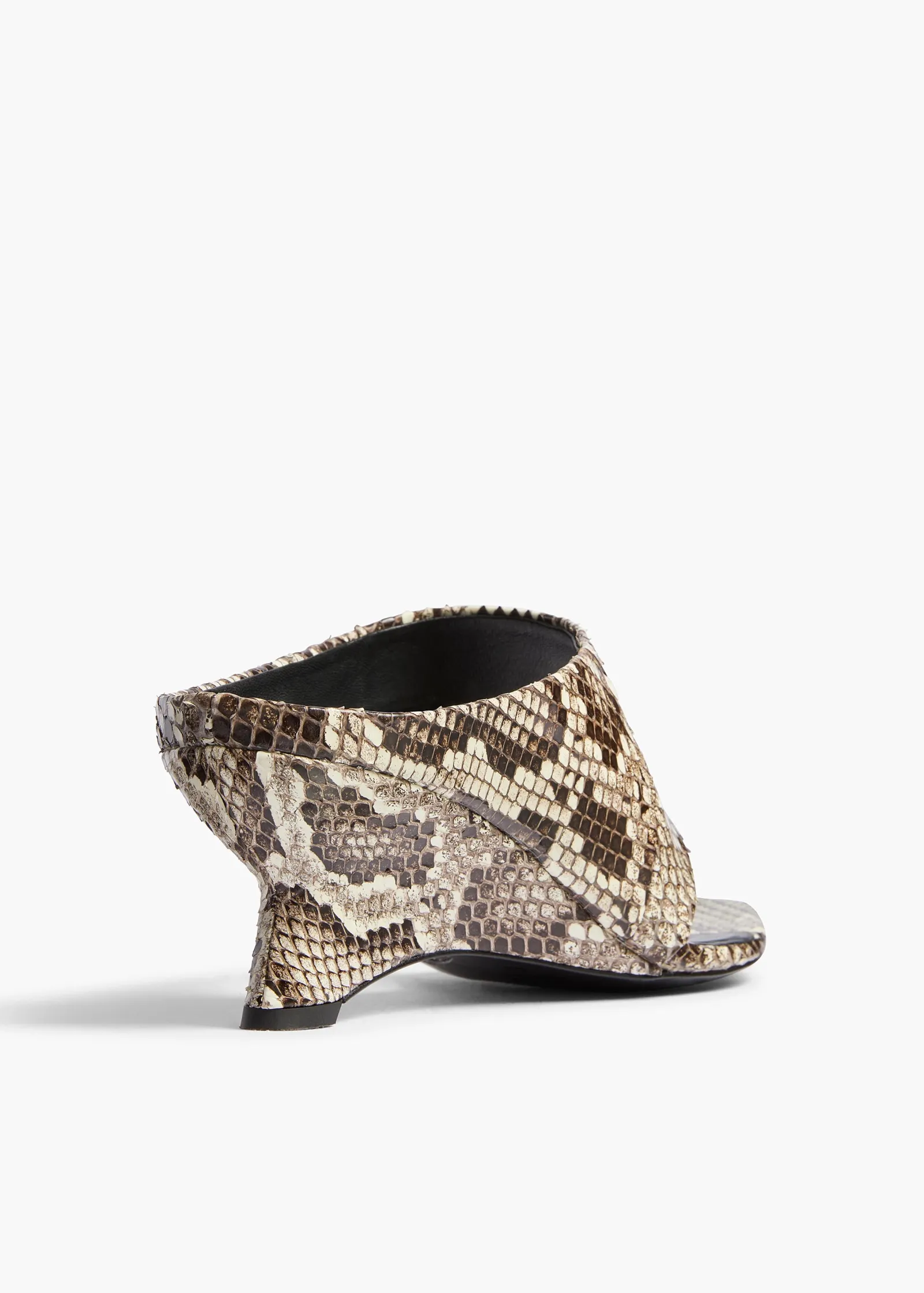 Khaite Mules|Sandals-Marlow Mule in Natural Python