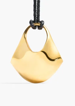 Khaite Jewelry-Medium Lotus Pendant in Gold