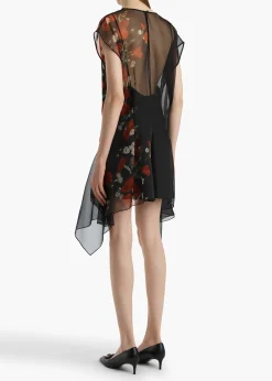 Khaite Dresses-Merith Dress in Black and Red