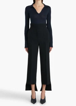 Khaite Shirts & Tops-Mikel Top in Midnight