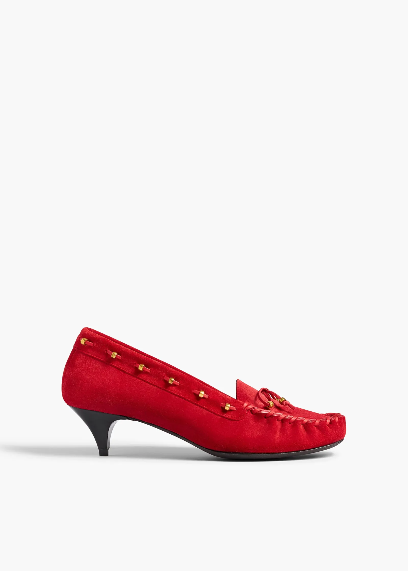 Khaite Pumps-Milly Pump in Lipstick Suede