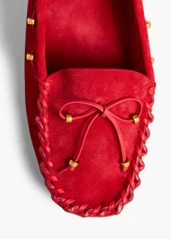Khaite Pumps-Milly Pump in Lipstick Suede