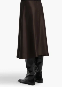 Khaite Skirts & Shorts-Nania Skirt in Bark