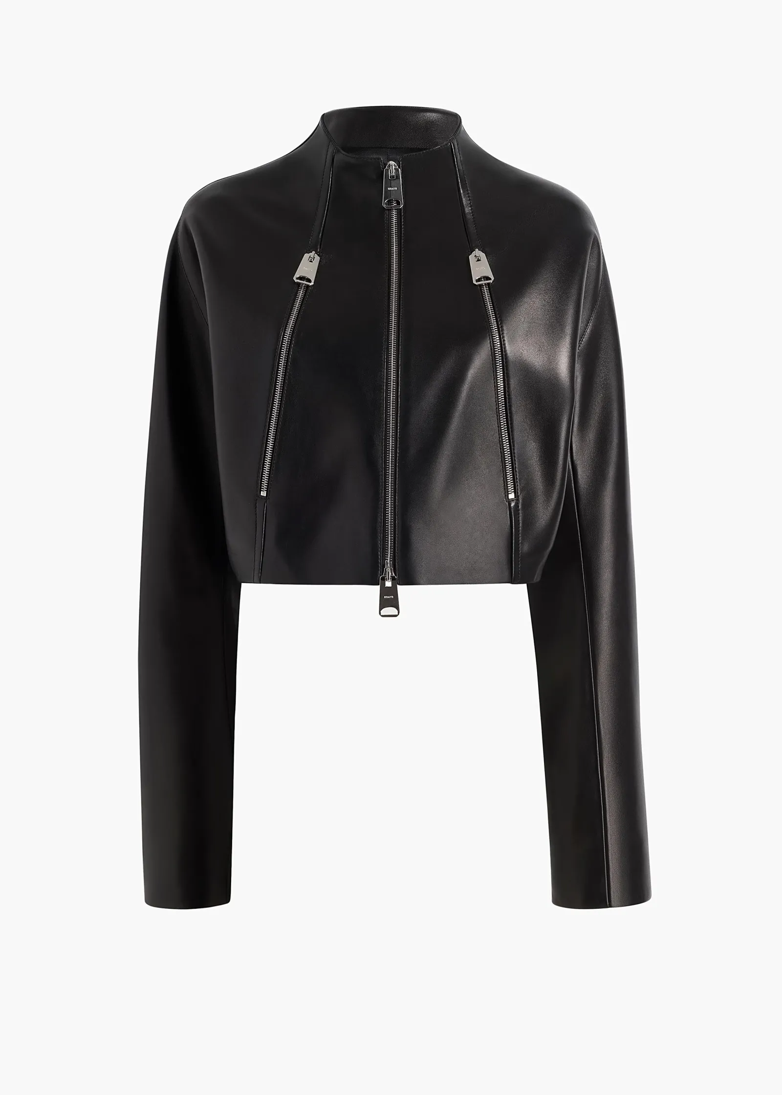 Khaite Leather|Jackets-Niko Jacket in Black Leather
