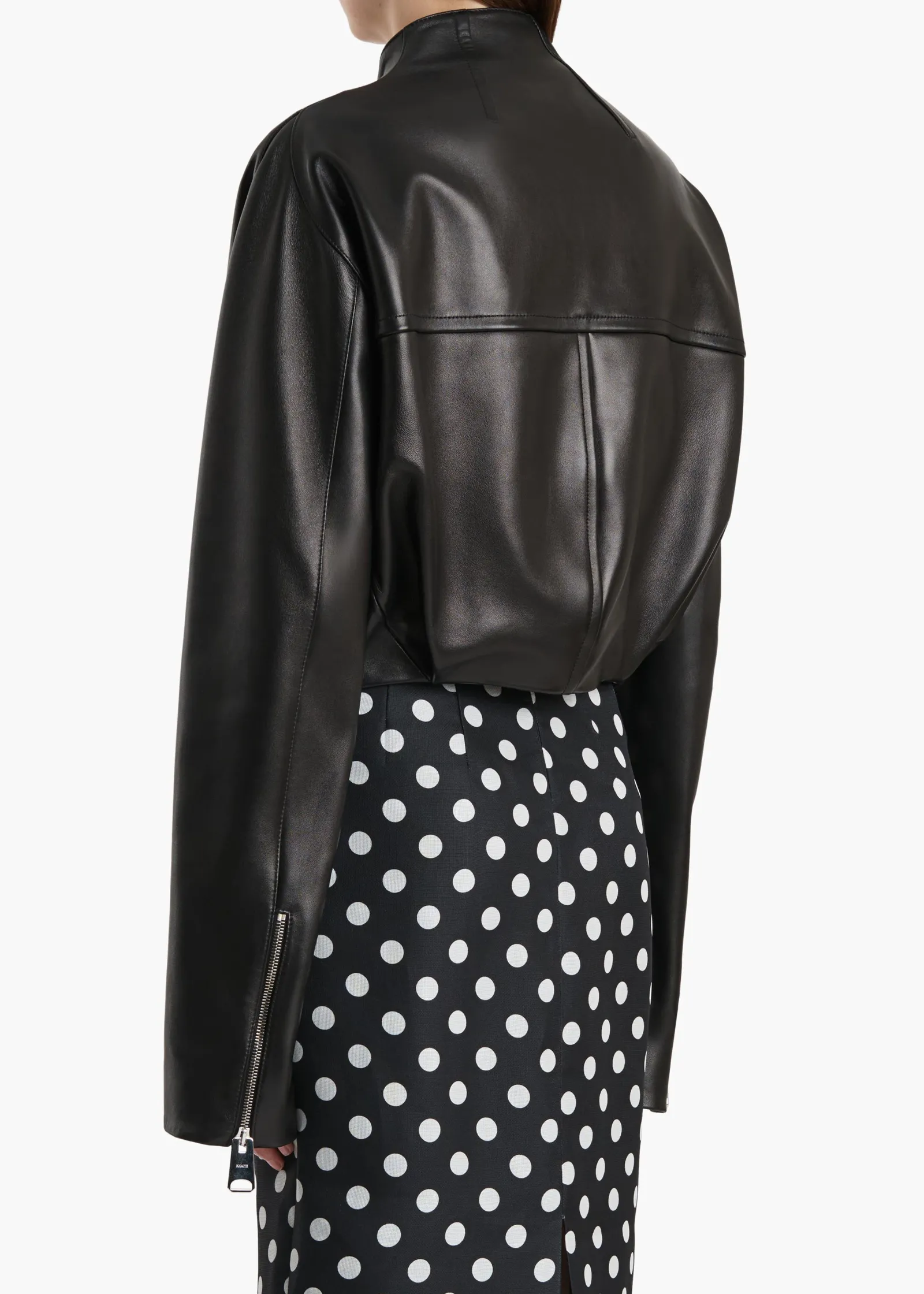 Khaite Leather|Jackets-Niko Jacket in Black Leather