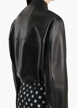 Khaite Leather|Jackets-Niko Jacket in Black Leather
