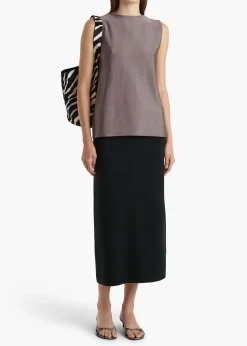 Khaite Knitwear|Skirts & Shorts-Patri Skirt in Black