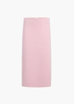 Khaite Knitwear|Skirts & Shorts-Patri Skirt in Rosewater