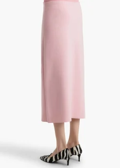 Khaite Knitwear|Skirts & Shorts-Patri Skirt in Rosewater