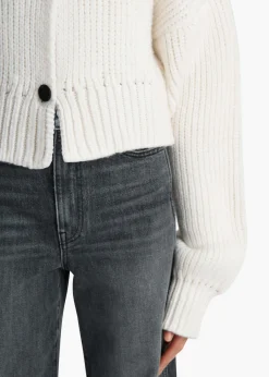 Khaite Knitwear-Pome Jacket in Glaze