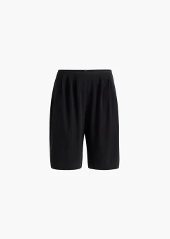 Khaite Skirts & Shorts-Poppy Short in Black