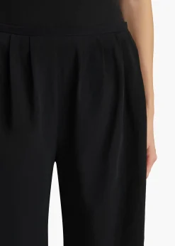 Khaite Skirts & Shorts-Poppy Short in Black