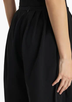 Khaite Skirts & Shorts-Poppy Short in Black