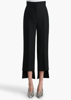 Khaite Pants-Rae Pant in Black Crepe