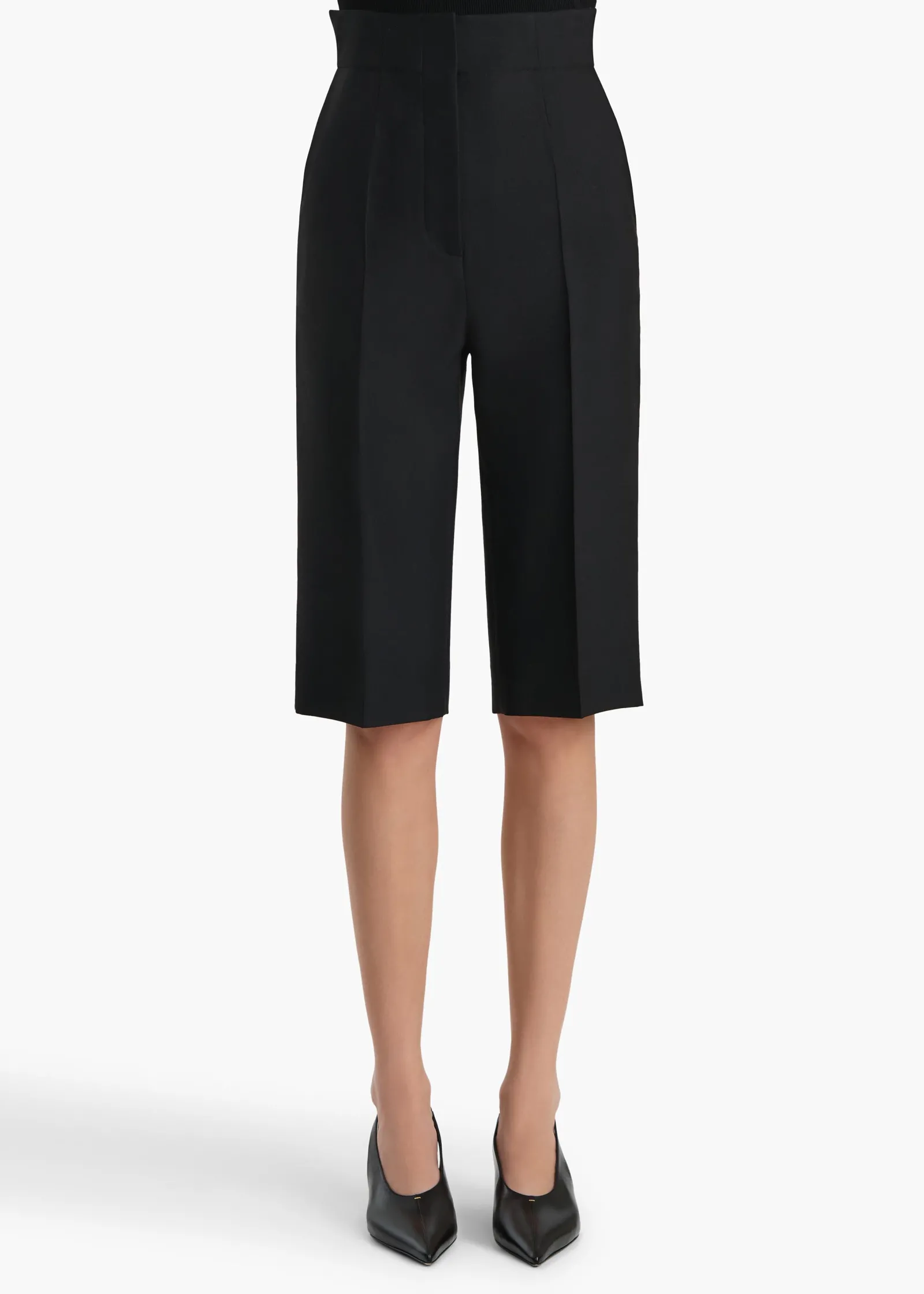 Khaite Skirts & Shorts-Raelle Short in Black