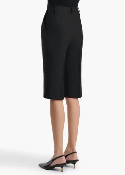 Khaite Skirts & Shorts-Raelle Short in Black