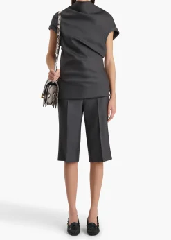 Khaite Skirts & Shorts-Raelle Short in Storm