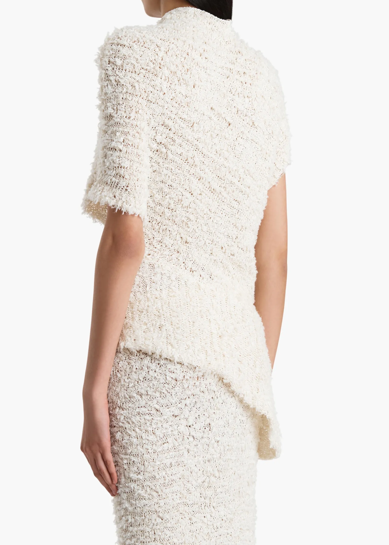 Khaite Knitwear|Shirts & Tops-Rhodes Top in Ivory