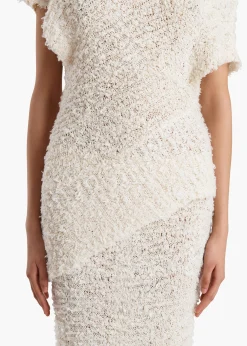 Khaite Knitwear|Shirts & Tops-Rhodes Top in Ivory