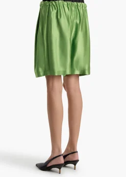 Khaite Skirts & Shorts-Rohe Short in Absinthe