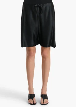 Khaite Skirts & Shorts-Rohe Short in Black