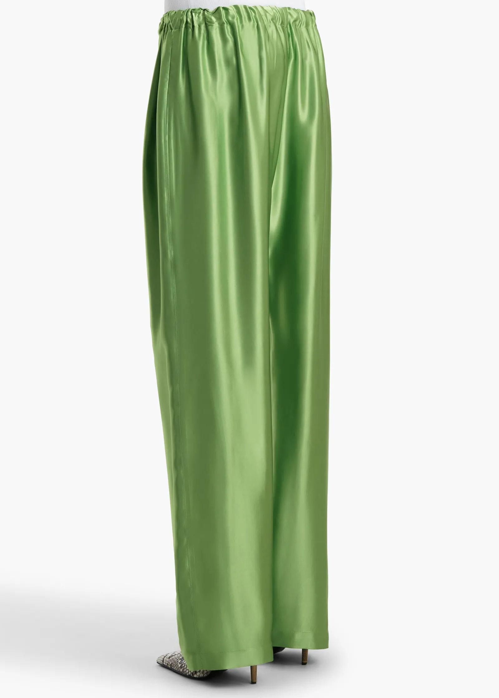 Khaite Pants-Rohen Pant in Absinthe