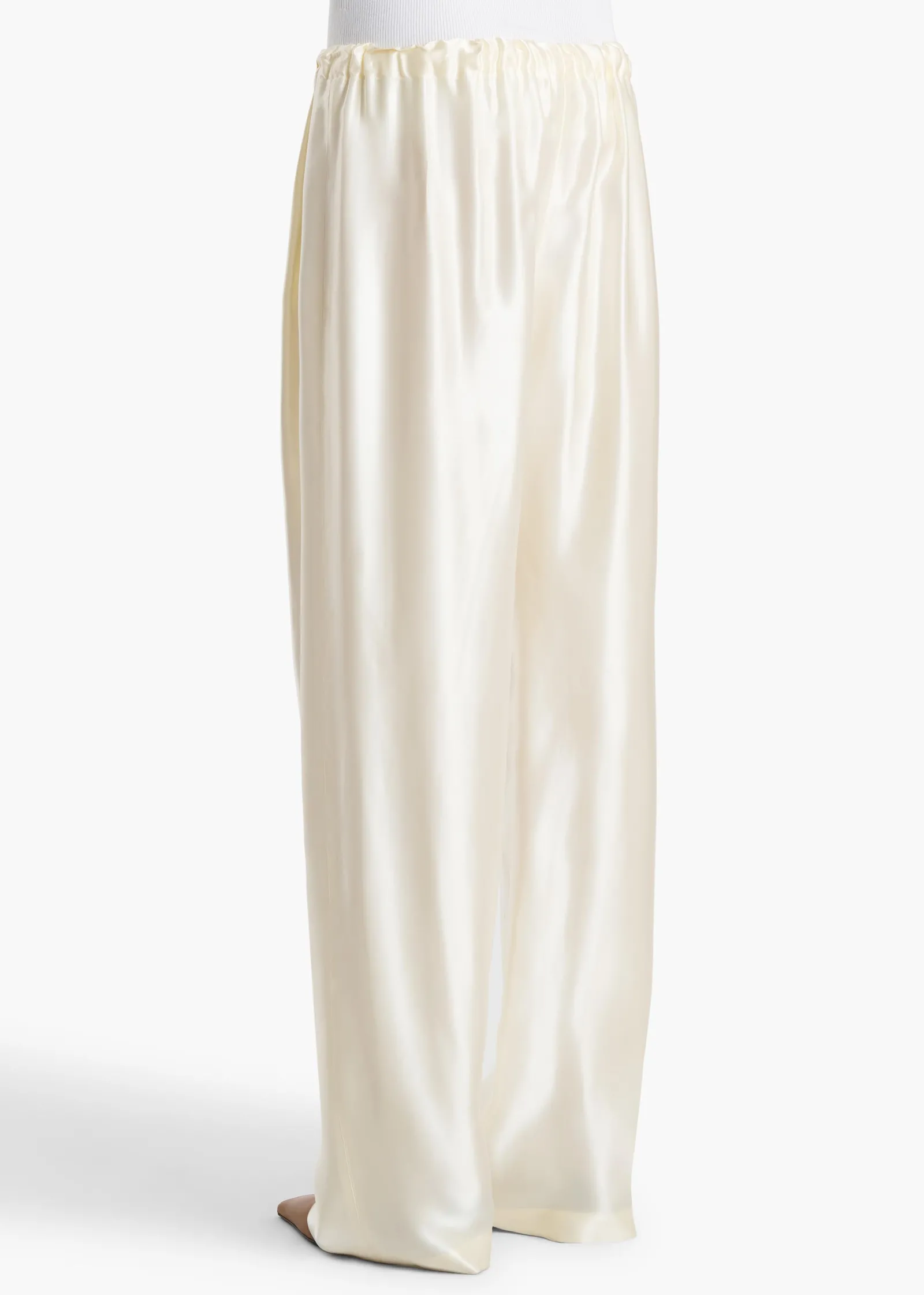 Khaite Pants-Rohen Pant in Cream
