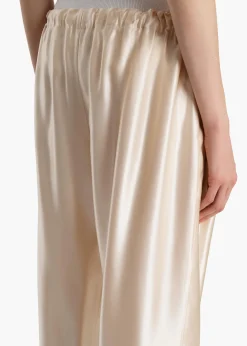 Khaite Pants-Rohen Pant in Soft Pink